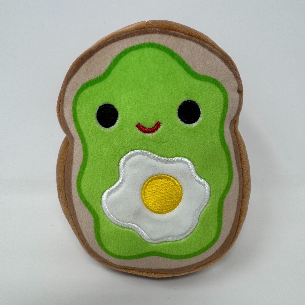 Squishmallow 5 Inch‎ Mini Food Plush | Sinclair the Avocado Toast